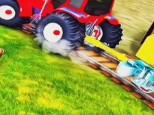 Jeux de trains de tracteurs lourds