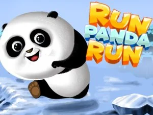 Courir des courses de panda