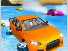 Jeu Water Surfer Car Floating Beach Drive